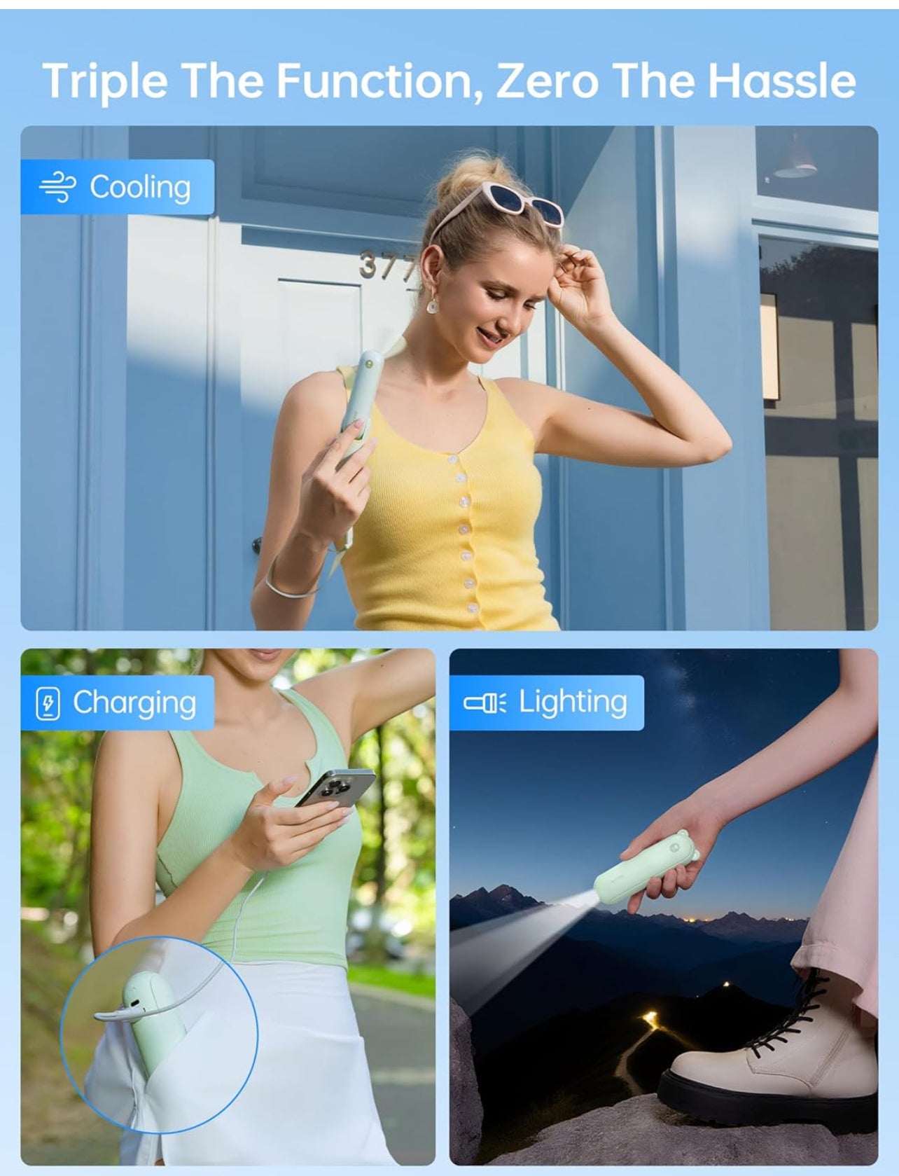 Mini ventilateur portable