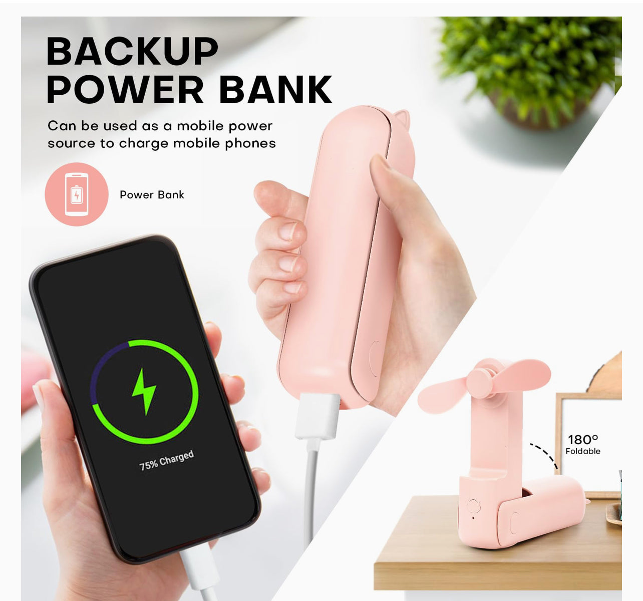 Mini ventilateur portable